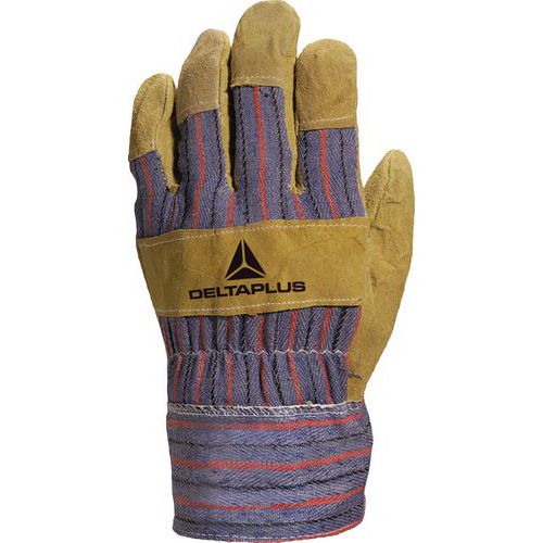 Guantes tipo docker de cuero de vacuno DC103