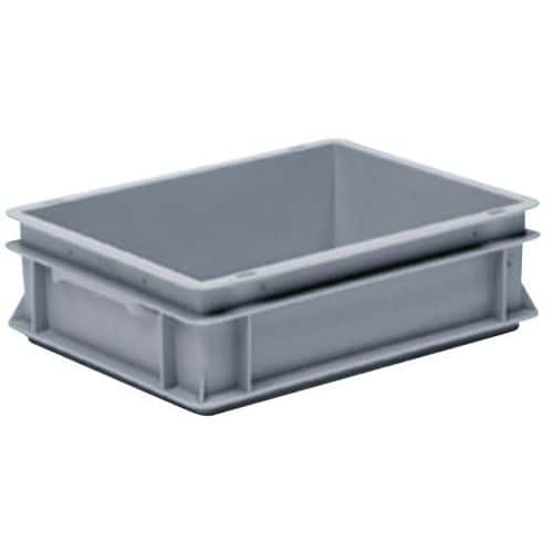 Caja apilable norma Europa color gris RAKO - de 10 a 26 L