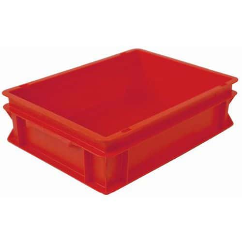 Caja apilable norma Europa rojo RAKO - 10 y 21 L