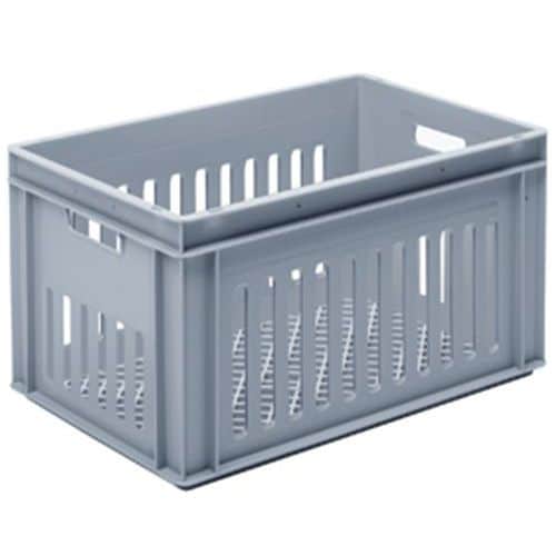 Caja apilable norma Europa color gris RAKO - 30 y 60 L