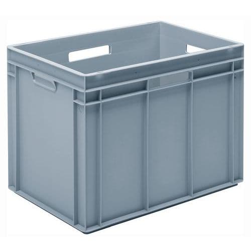 Caja apilable norma Europa color gris RAKO - de 45 a 100 L