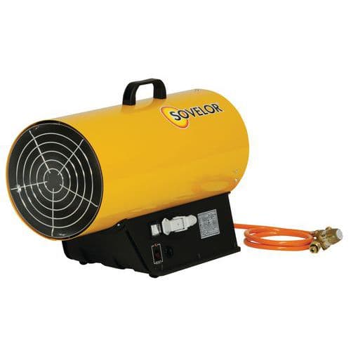 Calefactor de aire impulsado - Gas propano - Portátil - Encendido automático - BLP 33E, BLP 53E y BLP 73E