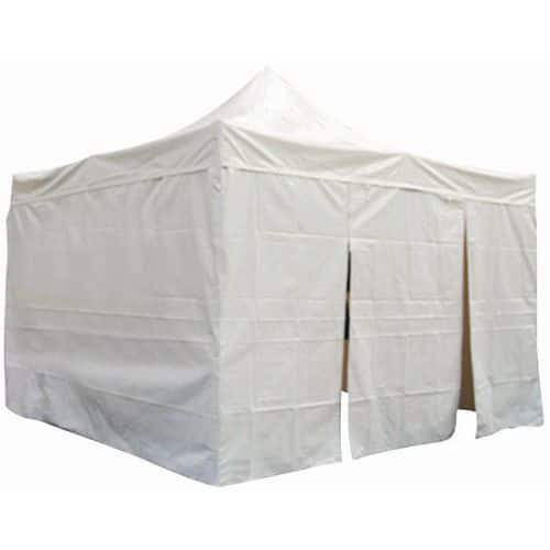 Carpa de aluminio con techo y paredes