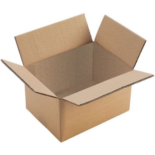 Caja de cartón reciclado - Corrugado doble - Manutan Expert