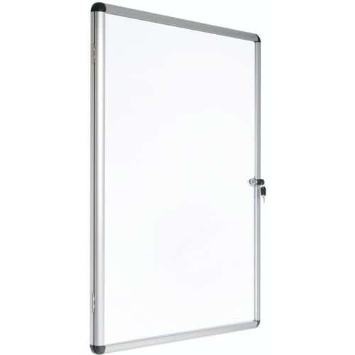 Vitrina de interior Manutan Expert de 1 puerta - Fondo de aluminio