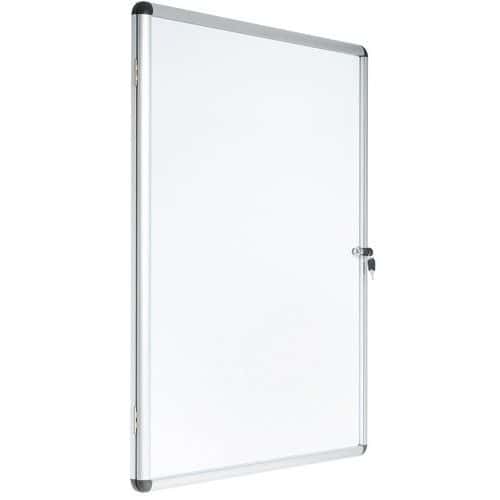 Vitrina de interior Manutan Expert de 1 puerta - Fondo de aluminio