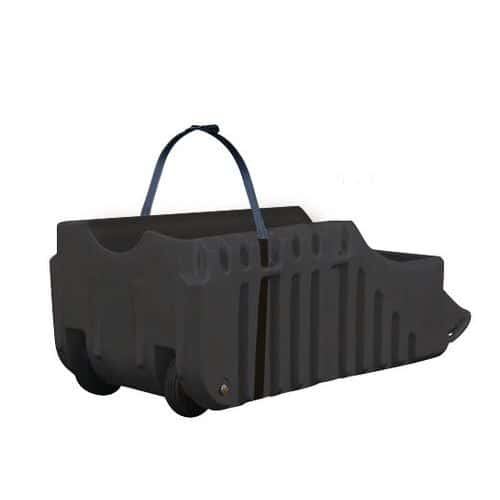 Carro basculante de 250 L - Negro