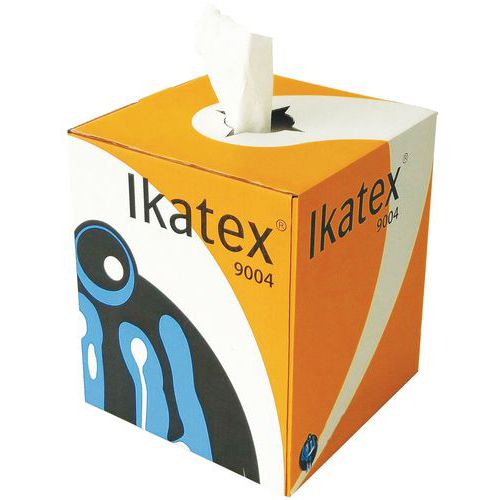 Paño no tejido - Caja distribuidora con dispensación central - 500 formatos - Ikatex