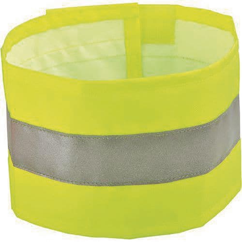 Brazalete reflectante amarillo fluorescente - Manutan Expert