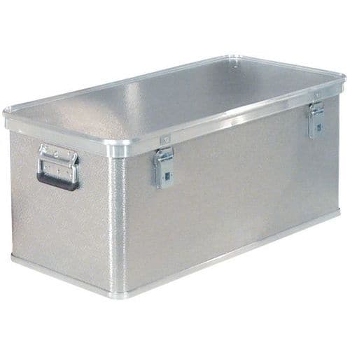 Caja de transporte de aluminio de 26 a 240 L