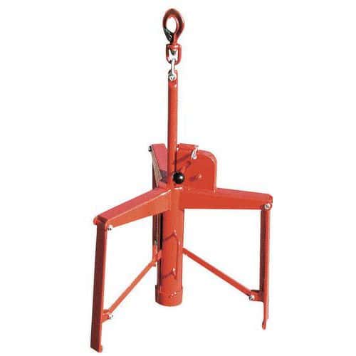 Pinza para bidón - Capacidad 400 kg