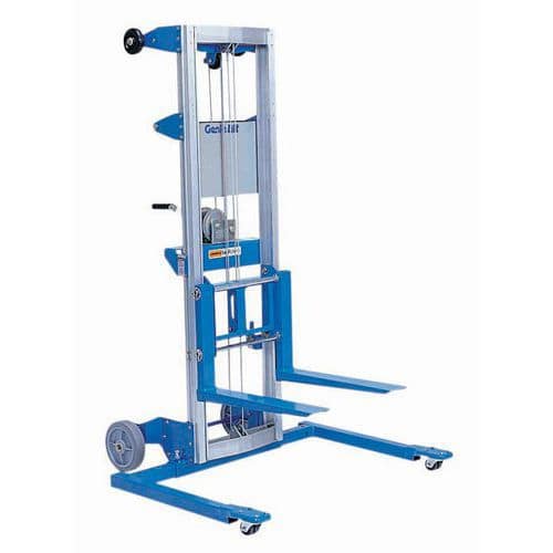 Apiladora manual Genie Lift - Capacidad de 160 a 225 kg - Regulable