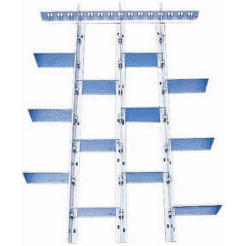 Solución de organización para cajón Modul - 3 separadores longitudinales y 12 transversales.