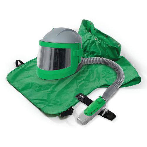 Kit de ventilación asistida especial para arena/granallado - GVS