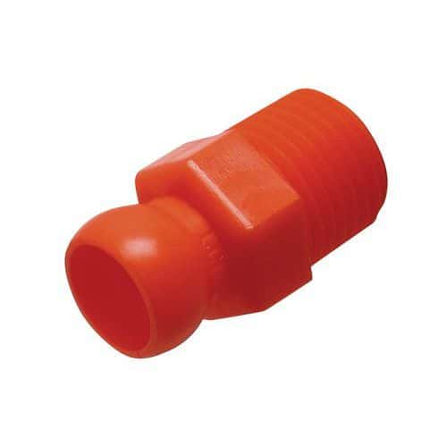 Manguera poco caudal 1/4 - Conector roscado