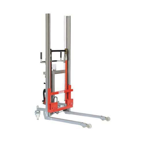 Apilador elevador de anchura ajustable - Carga 600 kg