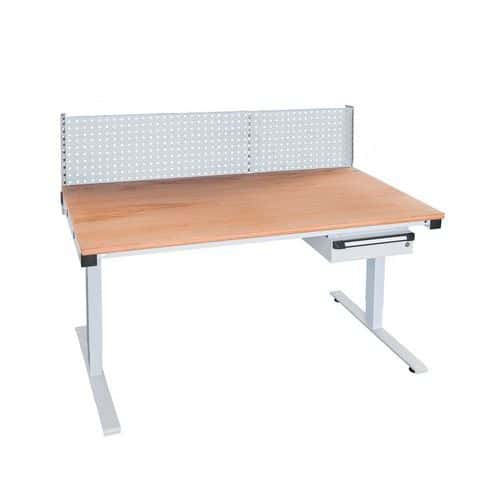 Banco de trabajo Multi2Move laminado - Ancho 128 cm