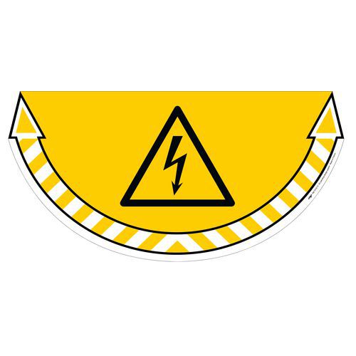 Autoadhesivo para el suelo - tensión eléctrica