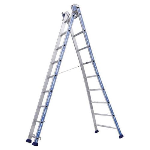 Escalera transformable Platinium 300 Pro - 2 tramos - Tubesca