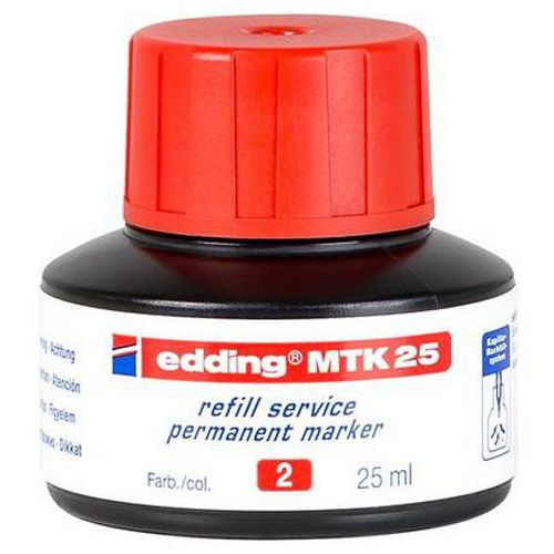 Recarga de tinta para marcador permanente Edding MTK 25