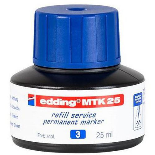 Recarga de tinta para marcador permanente Edding MTK 25