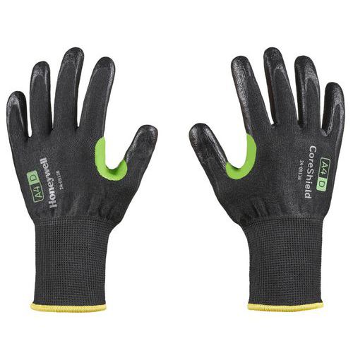 Guantes anticortes D CoreShield de nitrilo liso 4X44D - Honeywell