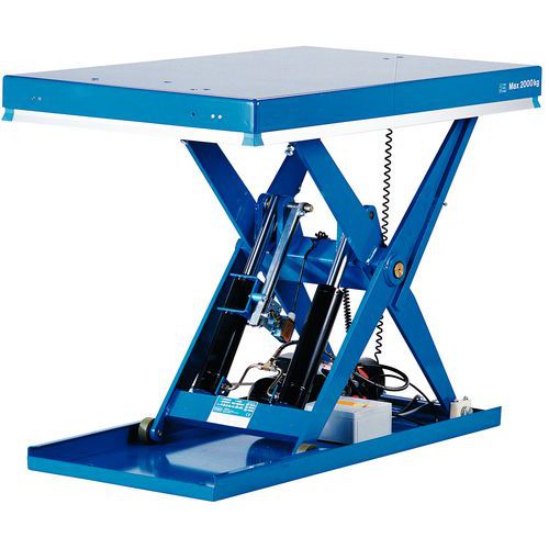 Mesa elevadora ergonómica fija AX - Capacidad de 400 a 2000 kg