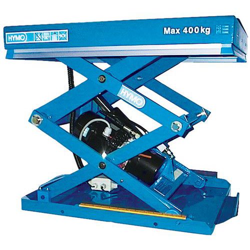 Mesa elevadora ergonómica fija AX - Capacidad de 400 a 2000 kg