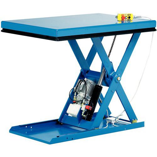 Mesa elevadora ergonómica fija EAX - Capacidad de 500 a 2000 kg