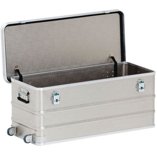 Caja de transporte de aluminio móvil de 105 a 150 L