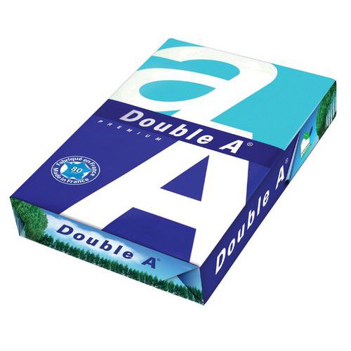 Papel doble A - A4 - 80 g/m² - Paquete de 500 hojas