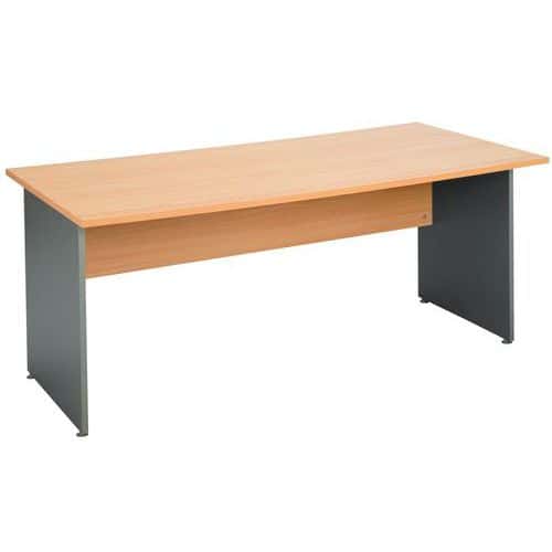 Mesa de oficina rectangular Basik - Haya