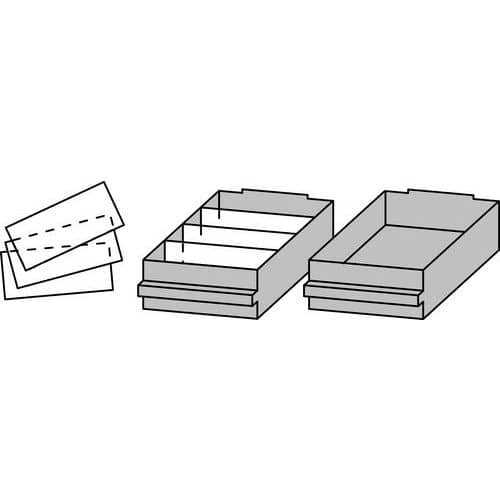 Cajones de tipo 2 para cajonera organizadora Combi-La