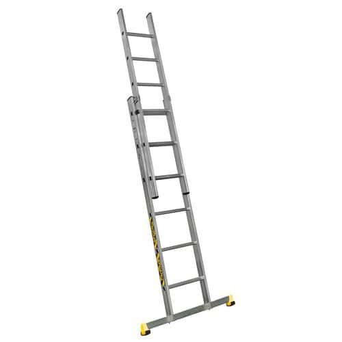 Escalera extensible de mano - 2 tramos