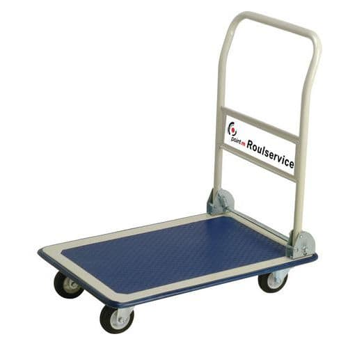 Carro de acero con respaldo abatible - Capacidad 150 kg