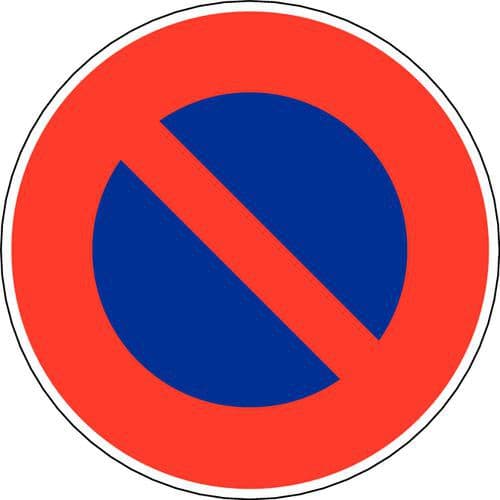 Panel de señalización - B6a1 - Prohibido aparcar