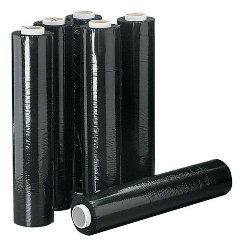 Film extensible Cast opaco - Ancho 450 mm - Manutan Expert