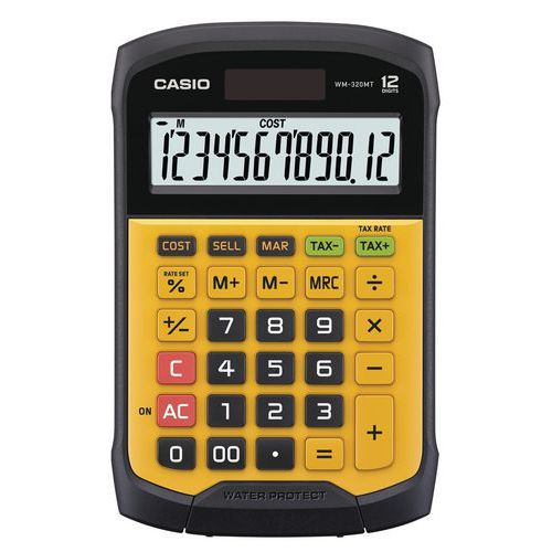 Calculadora resistente al agua y al polvo WM320MT - Casio