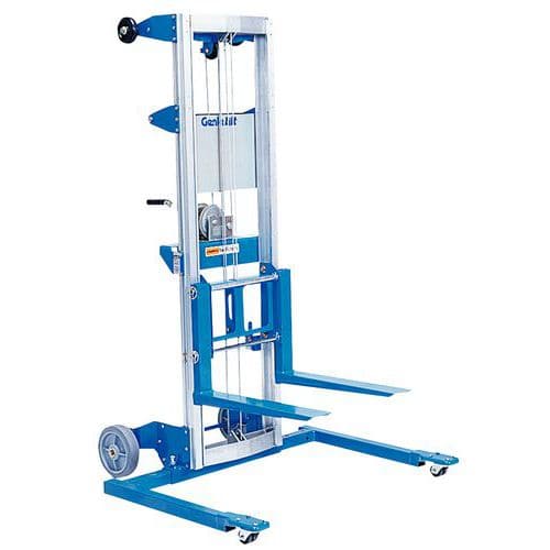 Apiladora manual Genie Lift - Capacidad de 160 a 225 kg - Regulable