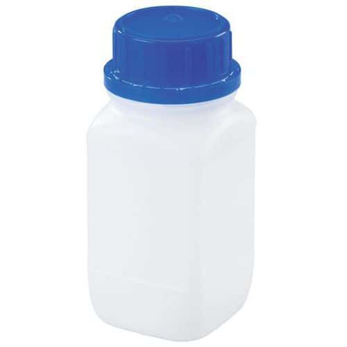 Frasco de PEAD con tapón precintado - de 100 a 1500 mL