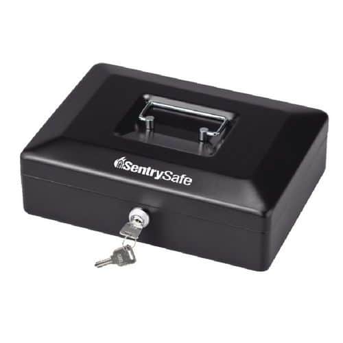 Caja para monedas SentrySafe - Con llave