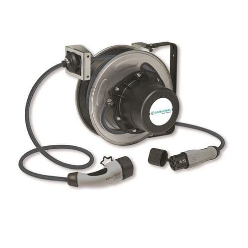 Enrollador para vehículos eléctricos GREEN REEL, 7,4 kW - 10 m