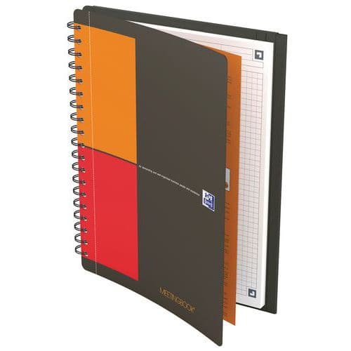 Cuaderno de espiral Oxford Meetingbook - Formato A4