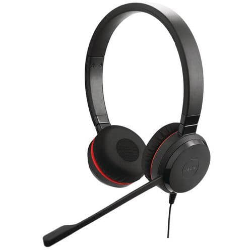 Microauriculares con cable Jabra Evolve 20 UC Duo/Mono