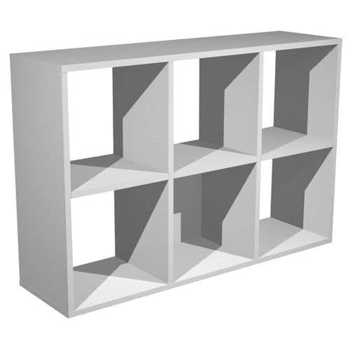 Mueble de almacenamiento 3/6/9 compartimentos Maxicube - Aluminio - Artarredi