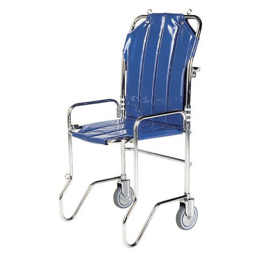 Silla portadora plegable azul