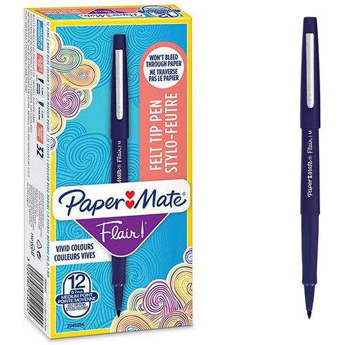 Caja de 12 rotuladores Flair® - Paper Mate®