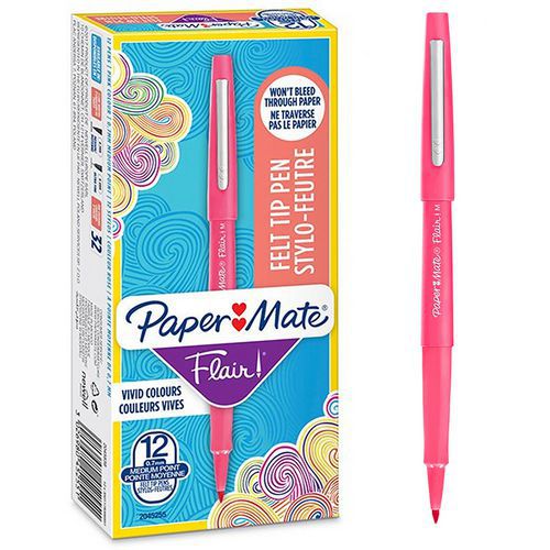 Caja de 12 rotuladores Flair® - Paper Mate®