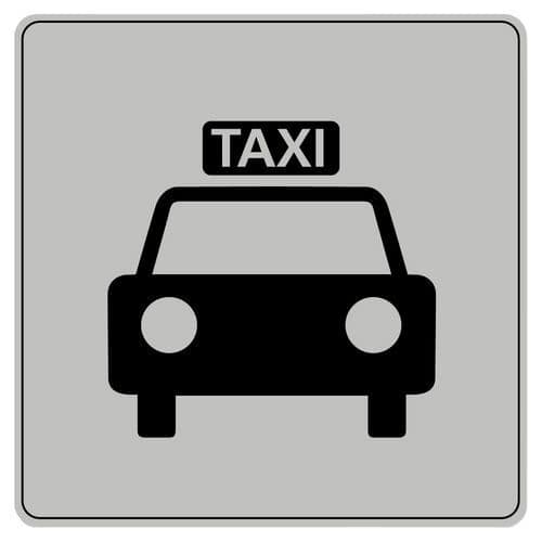 Pictograma de poliestireno ISO 7001 - Taxi