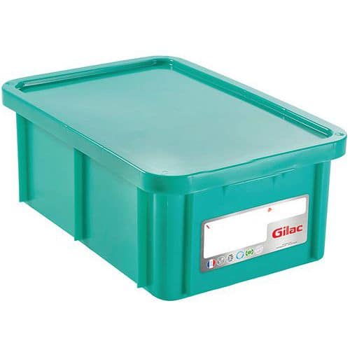 Caja apilable con tapa - 595 mm de longitud- de 35 a 55 L - Gilac